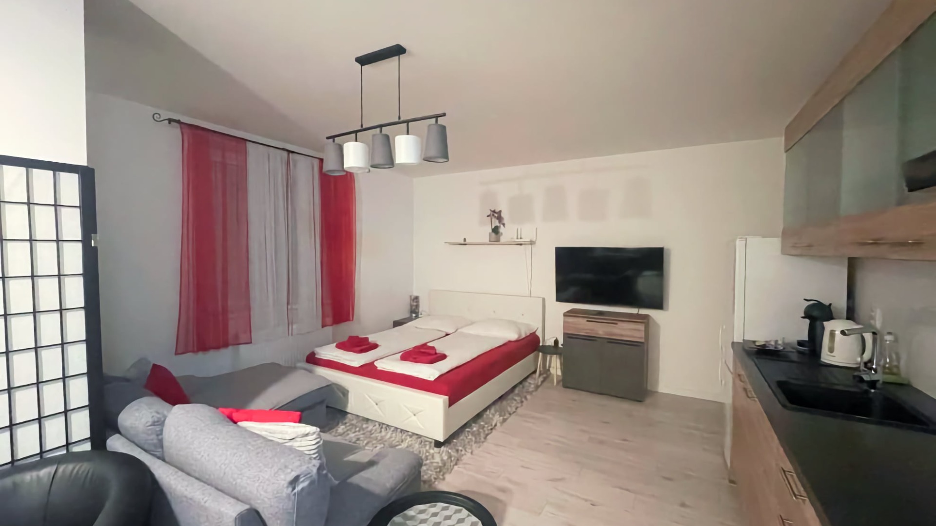Pohľad na apartmán CENTRAL